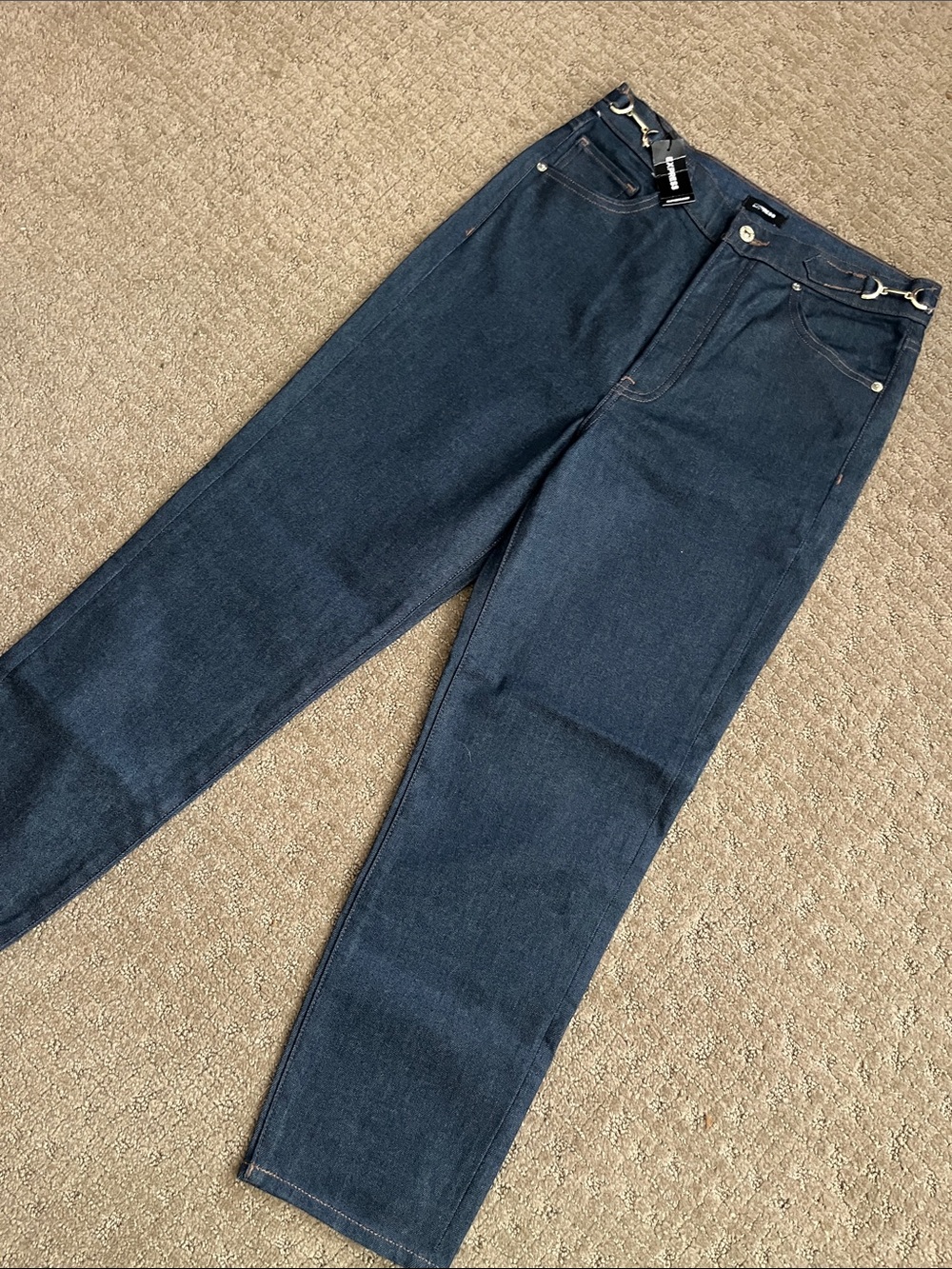 Express High Rise Women’s Jeans – Dark Blue